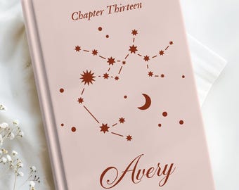 13th Birthday Gift for Girls, Custom Zodiac Sign Journal for Teenagers, 13 Year Old Girl Gifts, Unique Gifts for Teenage Girl, 13th Birthday