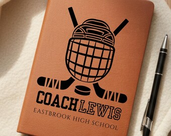 Personalized Hockey Coach Journal: Appreciation Gift for Hockey Coaches
