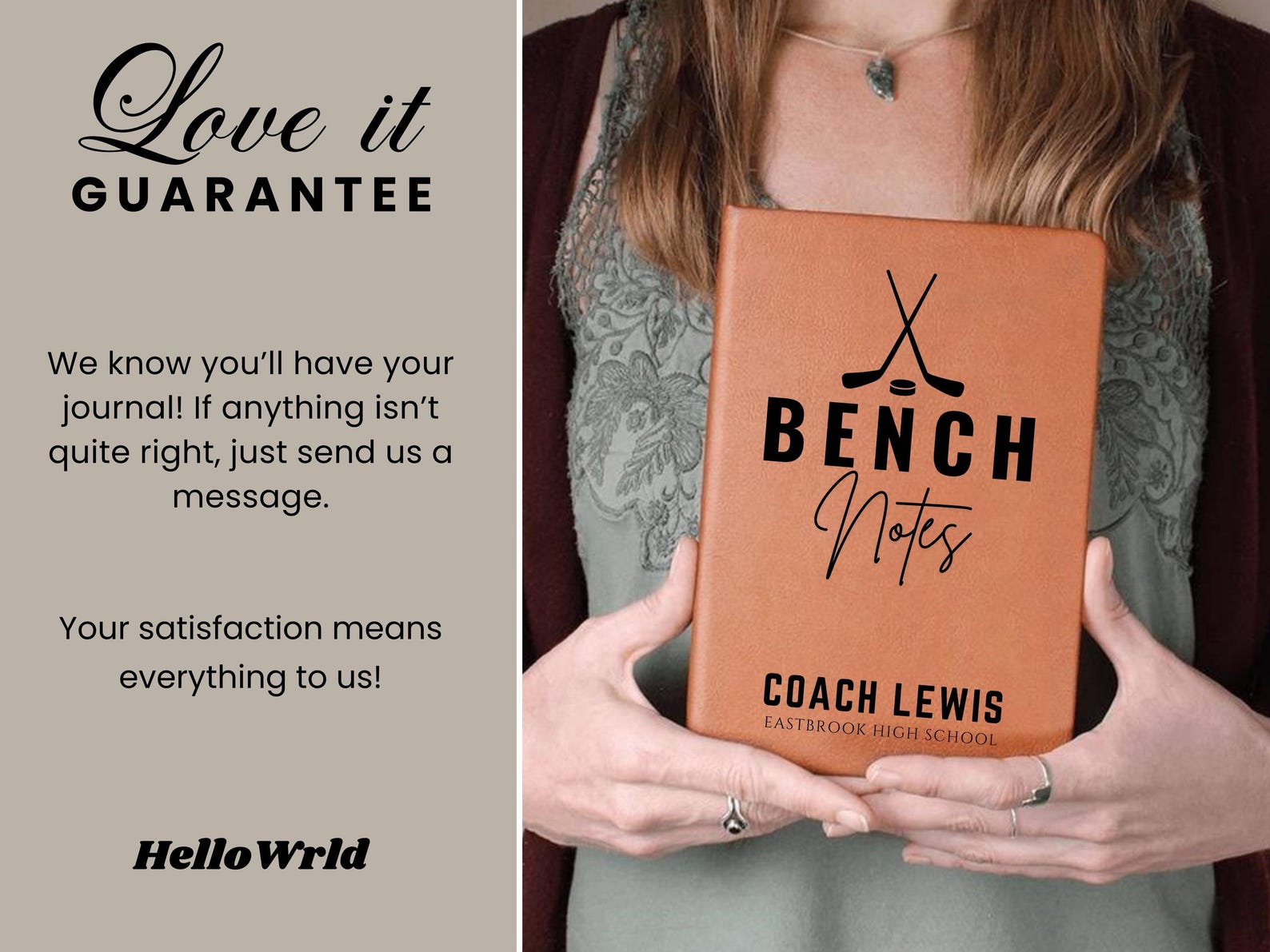 Bench Notes Hockey Coach Journal: Appreciation Gift for Hockey Coaches ...