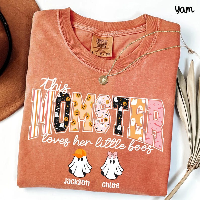 Halloween T-shirt for Mom, the ultimate playful gift for any awesome mom this spooky season! This premium tee offers superior comfort and a humorous design, making it the perfect Halloween accessory for all her fall festivities. Whether she's trick-or-treating, attending a Halloween party, or just embracing the spooky vibes, this unique mom gift is sure to get laughs. Our Halloween T-shirt features a funny, eye-catching design, making it ideal spooky season apparel for any proud mom.