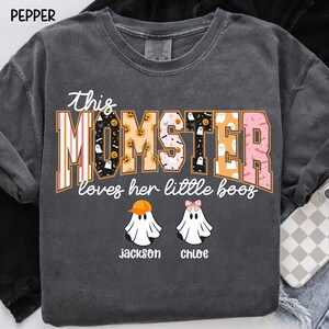 Halloween T-shirt for Mom, the ultimate playful gift for any awesome mom this spooky season! This premium tee offers superior comfort and a humorous design, making it the perfect Halloween accessory for all her fall festivities. Whether she's trick-or-treating, attending a Halloween party, or just embracing the spooky vibes, this unique mom gift is sure to get laughs. Our Halloween T-shirt features a funny, eye-catching design, making it ideal spooky season apparel for any proud mom.