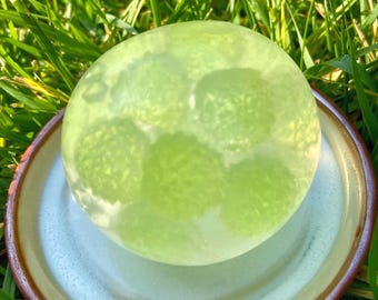 Klarer Grüner ASMR Knusper Squishy Ball | Stress Relief Fidget Spielzeug