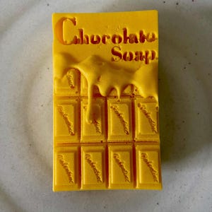 Chocolate Soap Bar Squishy Toy | Slow Rise | Stress Relief Fidget Toy | Kawaii Sensory Play Toy | Handcrafted Gift Idea | Food Squishy Toy