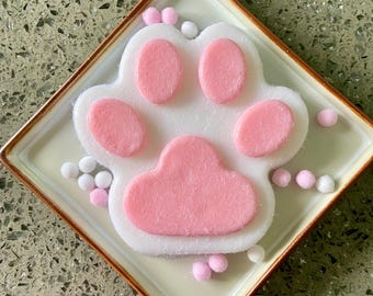 Jumbo Rosa Katttass Squishy | Stresslindrande Fidgetleksak