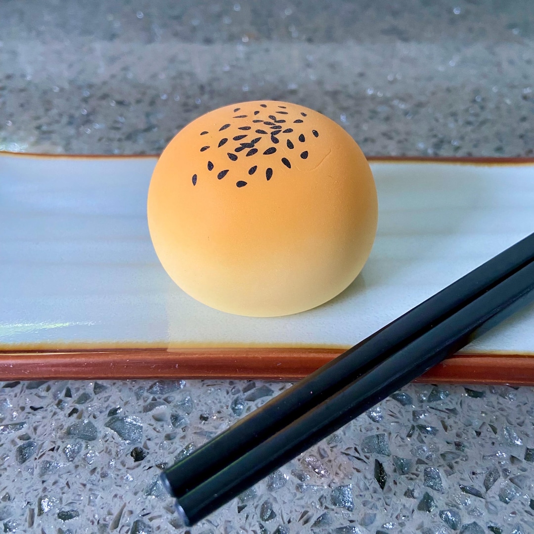 Sale: Imperfect Sesame Bun Mochi Squishy Toy | Sensory Fidget Toy ...