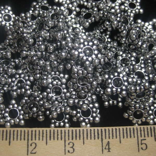 BULK SALE - Star Antique Silver Plated Spacers- 6mm - 300 pcs