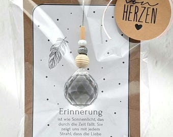 Sonnenfänger | Beileidsbekundung Karte | Geschenke für Trauernde | Geschenk Beerdigung | Trauerkarte | Karte Beileid