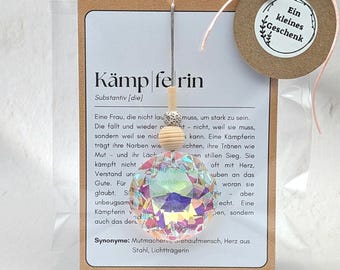 Sonnenfänger | gute Besserung Geschenke | personalisierte Geschenke Freundinnen | Genesungswünsche Kollegen | Gute Besserung Karte