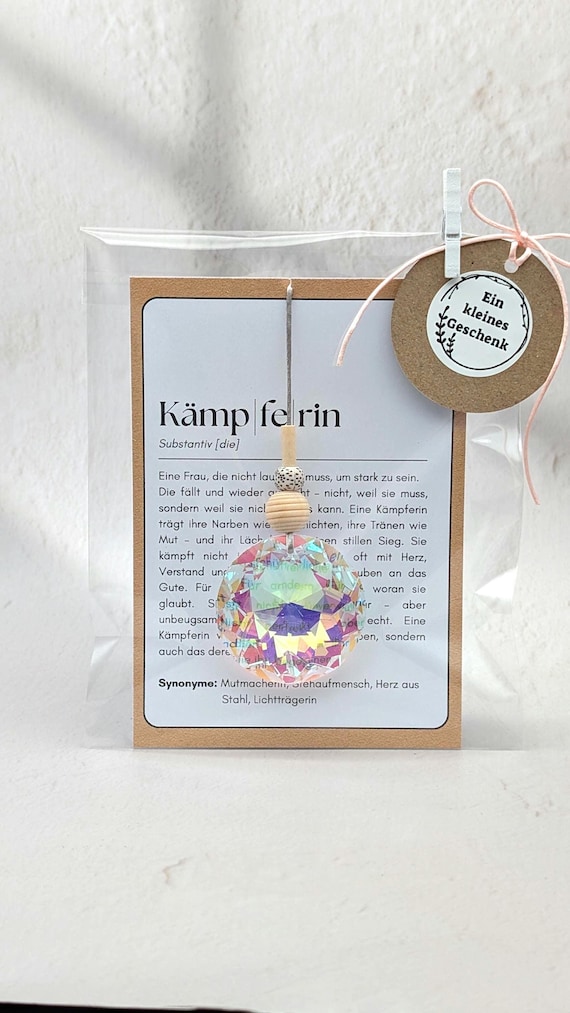 Sonnenfänger | gute Besserung Geschenke | personalisierte Geschenke Freundinnen | Genesungswünsche Kollegen | Gute Besserung Karte