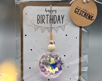 Sonnenfänger | kleines Geburtstagsgeschenk | Kleinigkeit zum Geburtstag | Mitbringsel Geburtstag | kleines Geschenk Geburtstag