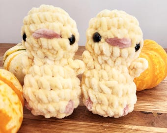 Cute Baby chick crochet pattern PDF printable amigurumi