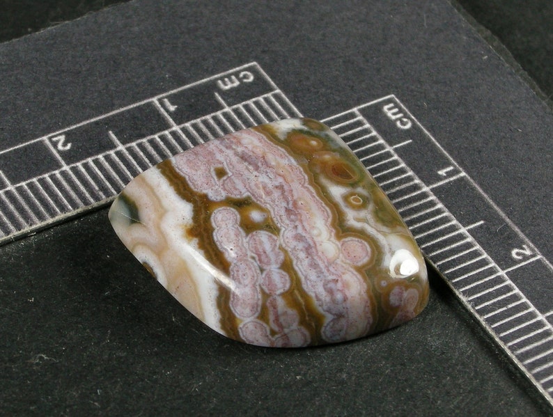 Ocean Jasper Cabochon Hand Cut JO231 image 3