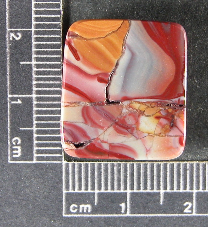 Mescalaro Jasper Cabochon Handmade JMES8 Bild 2