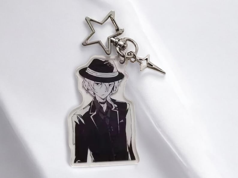 BSD Dazai & Chuuya Keychain: Bungou Stray Dogs Anime Accessory - Etsy ...