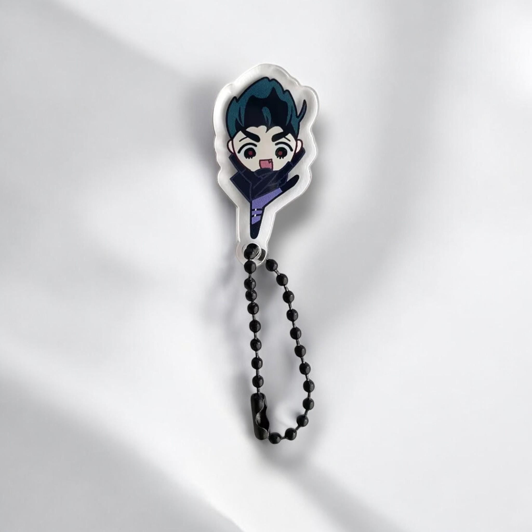 Anime Alien Stage Keychain: Ivan & Till Kawaii Acrylic Charm - Etsy