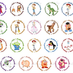 Toy Story Making Family Memories Png Bundle, Watercolor Toy Story Memories Png, Toy Story Clipart, Family Trip Png, Family Vacation Png
