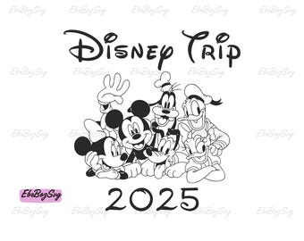 Ratón y amigos Png, Reino mágico Png, Viaje familiar Png, Clipart de ratón, Vacaciones familiares Png, Descarga instantánea