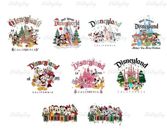Micky und Freunde Weihnachten Png Bundle, Micky Maus Weihnachtscliparts, Ferienzeit Png, Weihnachtszeit Png, digitaler Download
