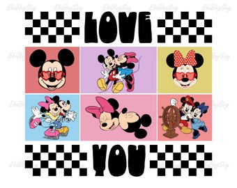 Mouse Family Valentines Png, Valentines Day Png, Love You Png, Mouse Png, Mouse Clipart, Family Trip, Vacay Mode Png, Instant Download