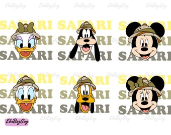 Animal Kingdom Png Bundle, Mouse and Friends Safari Png Bundle, Family Trip Png, Vacay Mode Png, Safari Mode Png