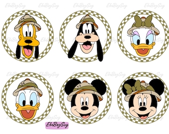 Magical Kingdom Png Bundle, Animal Kingdom Safari Png, Family Safari Png, Family Trip Png, Vacay Mode Png, Mouse and Friends