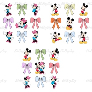 Comfort Colors Mouse Friends Svg, Fiocchi di civetta del mouse Png, Fiocchi di civetta del mouse Png, Clipart di civetta del mouse Png, Fiocco di civetta del fumetto, Vacanze in famiglia Png