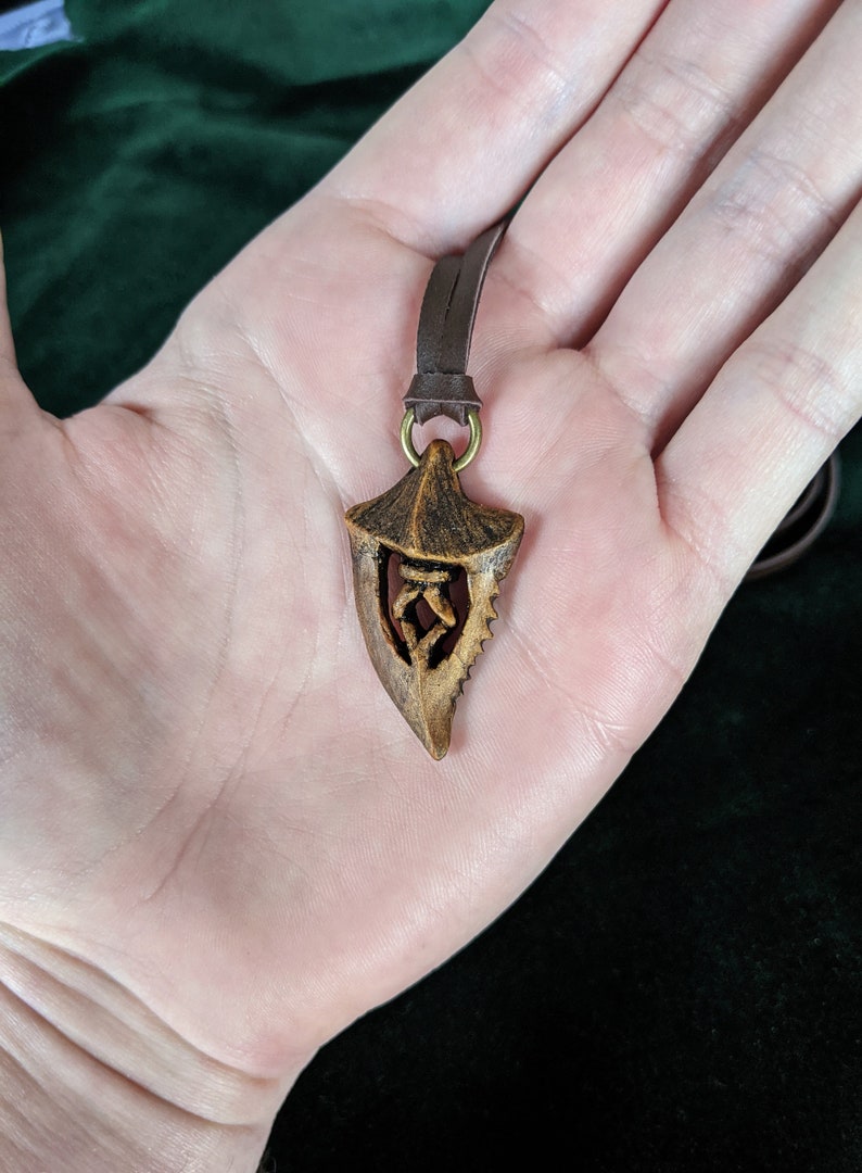 Iron Bull's Kadan Dragon Tooth Dragon Age Inquisition Etsy