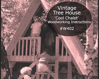 Tree House Plans Etsy