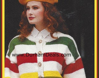 Hudson Bay Cardigan - Etsy Ireland