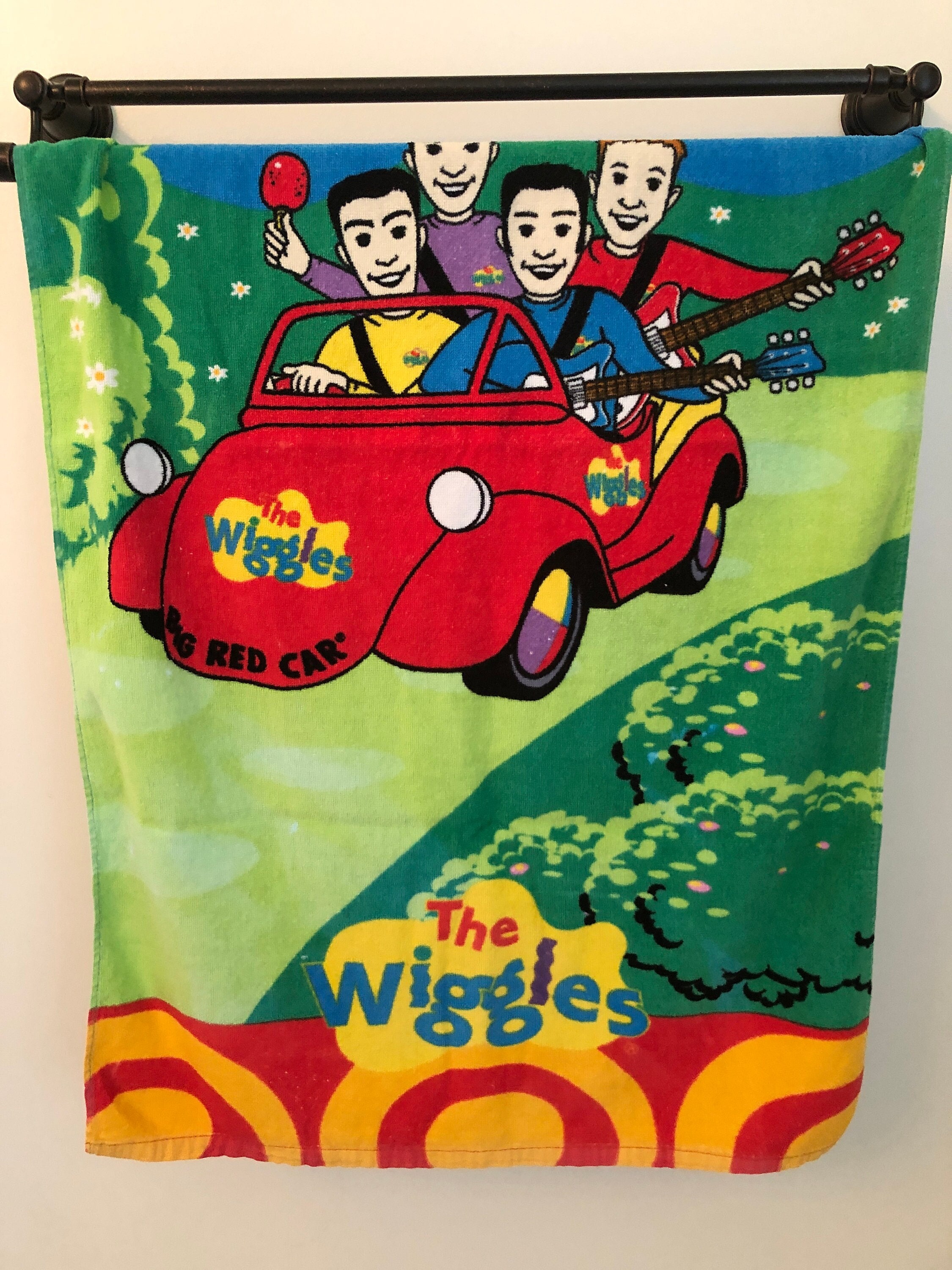 The Wiggles Towel Wiggleswiggles Bath Towellarge Wiggles ...
