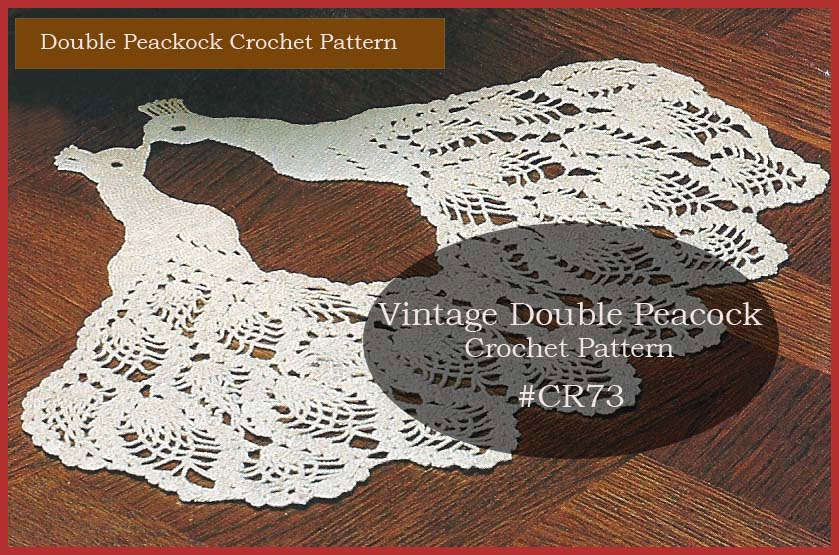 Rare Peacocks Crochet