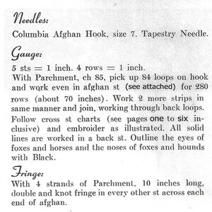 Fox Hunt Crochet Afghan Pattern Quorn Fox Hunt Crochet Pattern Dates 40 ...