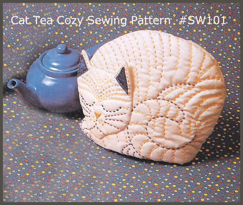 Tea Cozy Sewing Pattern Cosy TEA Cozy Sewing Pattern PATTERN Etsy Canada