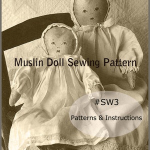 Doll Coat Sewing Pattern, 18 Inch Doll Coat And Beret, Holiday Clothes, Sewing Pattern-PDF Pattern SW66-Mailed Available DurhamDeals image 3
