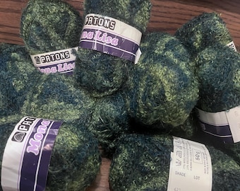 Vintage  Patons 'MONA LISA'  Yarn!! Dated 1973!!- RARE Find! 15 Skeins Available, See All The Images--DurhamDeals--Canadian Shop
