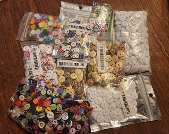 1.5 lbs of small Buttons