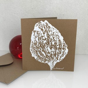 Klappkarte Flora, 15x15cm Einzelstück, Kunstkarte, Grußkarte, Faltkarte, mit Umschlag, Acryl, naturelove, handgemacht von artrosarot