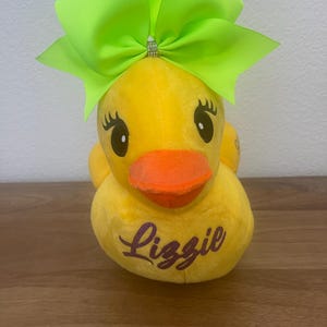 Cheerleading Lucky Ducks | Anpassade cheerleading-presenter | Lycka till-present till cheerleader | Idé för lagavslöjande | Present till cheerleading-tävling | Personlig 7.9 with Eye Lashes
