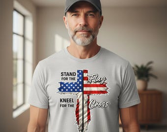 Stań Chorąży Klęknij Ukrzyżowanie Chrześcijaństwo Patriotyzm Wiara Ameryka Wolność religijna Kult Niepodległość Dziedzictwo Przekonanie