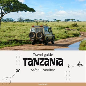 Guia de viagem digital, Tanzânia, Safari, Zanzibar, rota de viagem, planejador de férias, dicas de viagem, conselhos de férias, guia local, pontos turísticos
