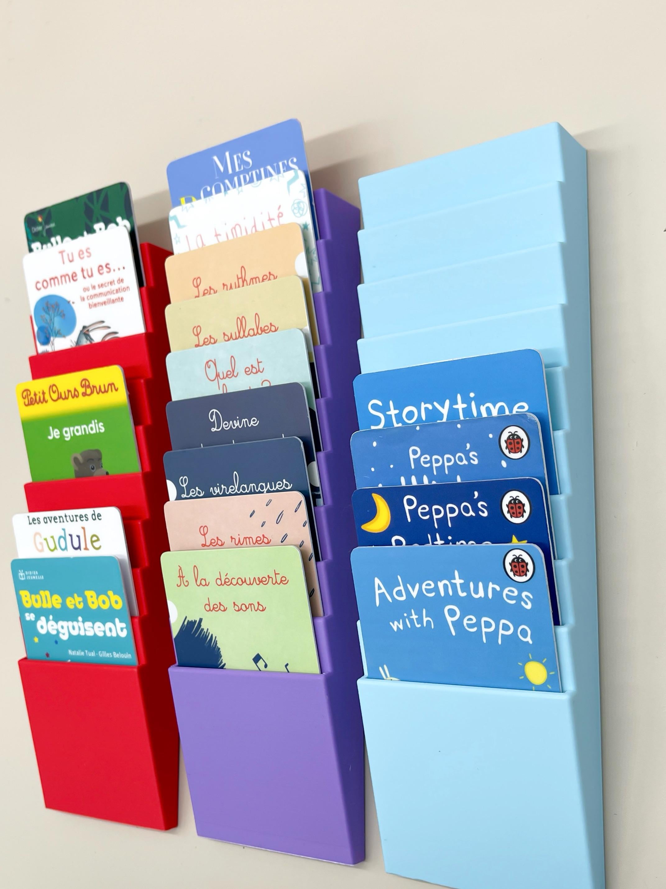 Wall mount magnetic Yoto Mini player display card Storage