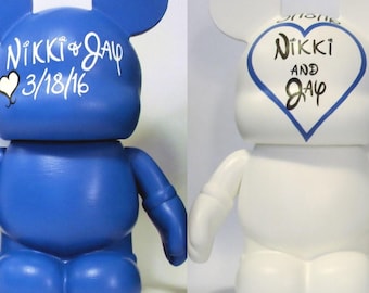 Personalized Wedding Gift Vinylmation Figurine, Custom Anniversary Keepsake