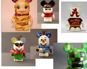 Custom Handpainted Vinylmation - Design Your Own 3" Vinyl Figure