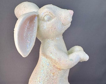 Bunny Figurine - Easter Bunny Figure - Easter Rabbit - Bunny - Rabbit - Easter Decoration - Easter Decor - Spring Decor - Springtime