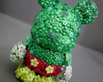 Green Thumb - Vinylmation - Custom Vinylmation - Topiary - 3 inch Vinylmation - Disney Decor - Mickey Figurine - Disney Inspired