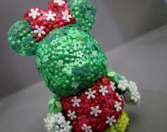 Green Thumb Minnie Mouse Vinylmation – Flower Garden Decor