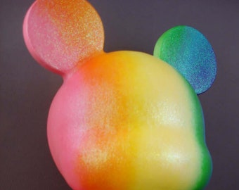 9 inch Vinylmation - Bright Rainbow - Vinylmation - Custom Vinylmation - Roygbiv - Disney Decor - Disney Figurine - Rainbow - Custom