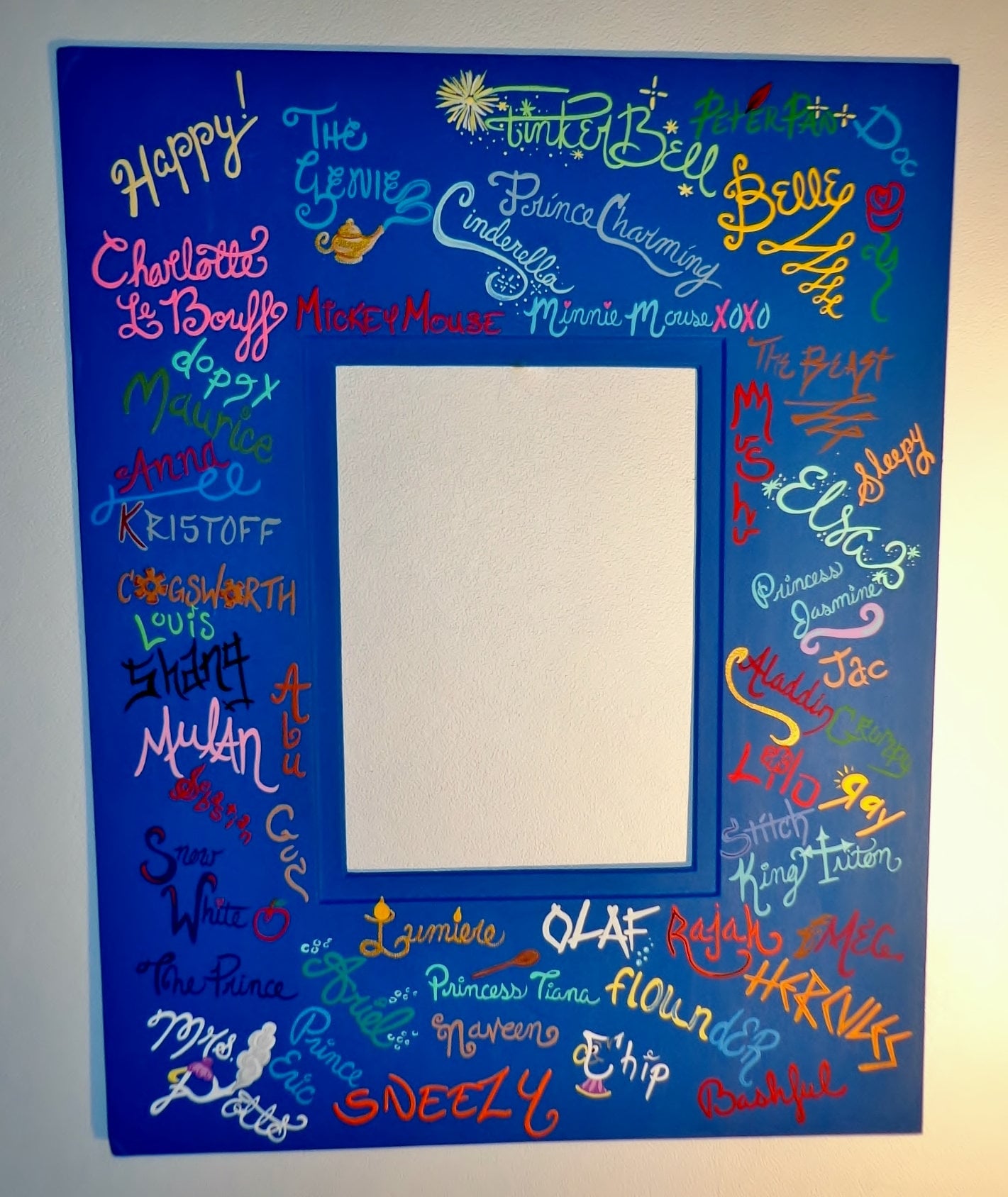 Disney Photo Mat - Mat Board - Disney Characters - Disney