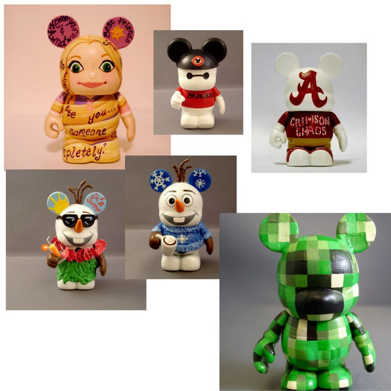 Vinylmation Create Your Own Vinylmation Custom Design Your Own Custom Vinylmation 3 Vinylmation Handpainted Vinylmation image 1