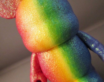 Rainbow Glitter Vinylmation Figurine
